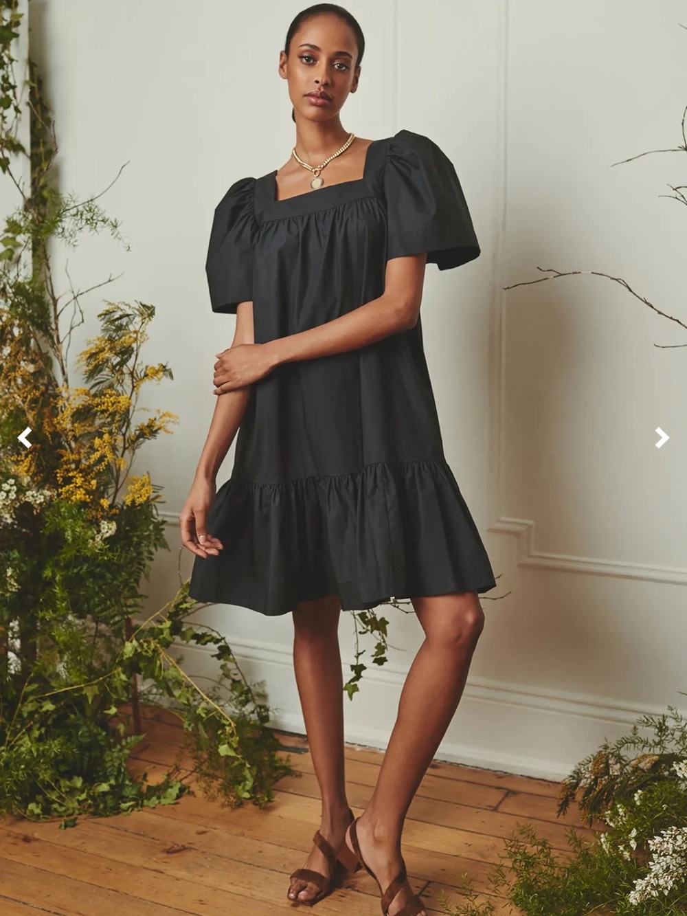 Cara Cara Janie dress in black